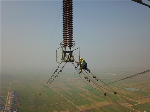 ±500kV Genan/Linfeng tower section trans-He-Fuzhou high-speed Railway project